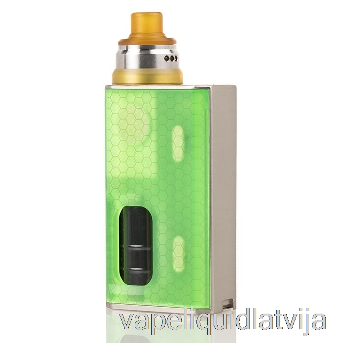 Wismec Luxotic Bf 100w Starta Komplekts Zaļš šūnveida Sveķu Vape šķidrums